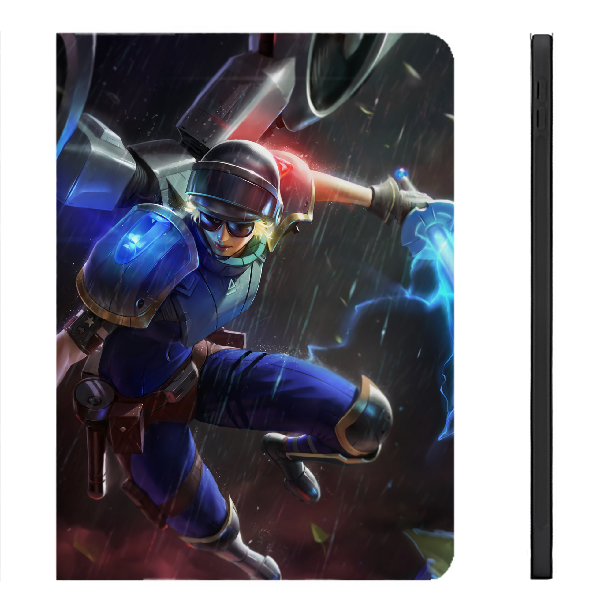 （画像用） リーグ・オブ・レジェンド League of Legends LOL IPadケース ペンホルダー付き ブックスタイルデザイン